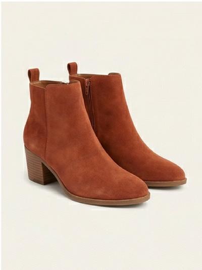 Suede Ankle Boots